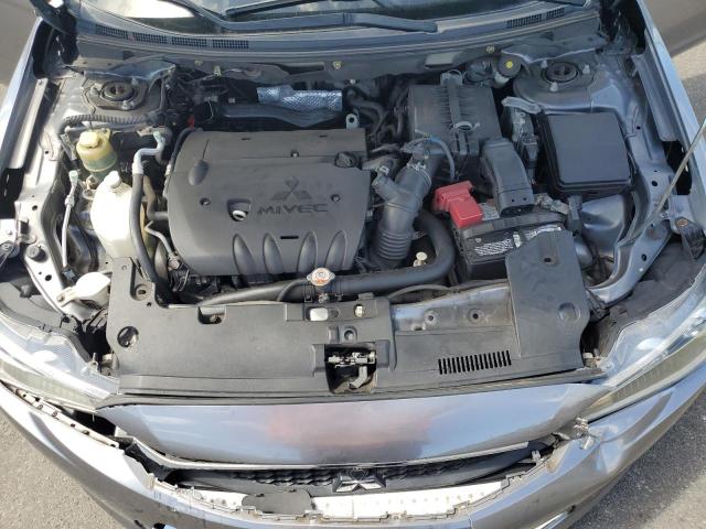 JA32V2FW5HU009054 - 2017 MITSUBISHI LANCER ES ვერცხლისფერი ფოტო 11