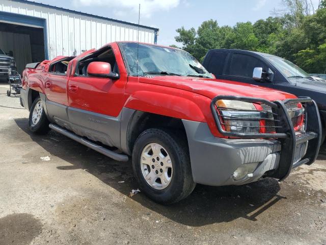 3GNEK13T82G191619 - 2002 CHEVROLET AVALANCHE K1500 RED photo 4