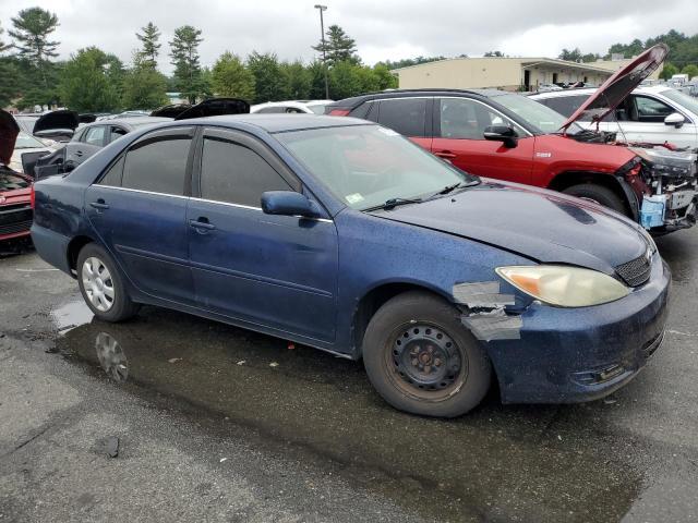 4T1BE32KX4U300312 - 2004 TOYOTA CAMRY LE BLUE photo 4