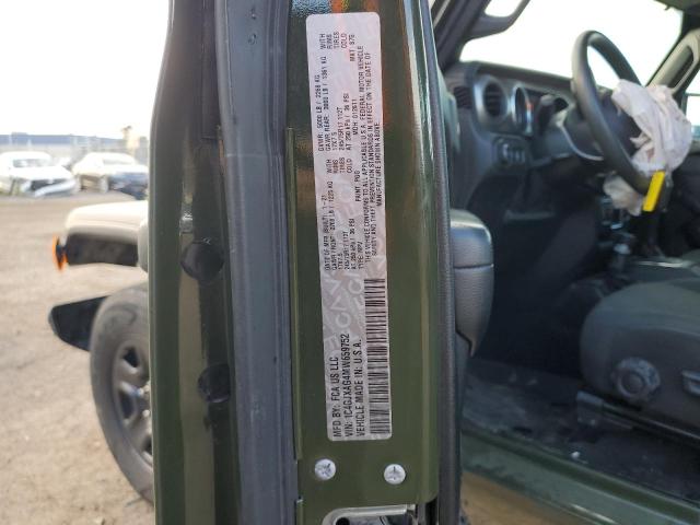 1C4GJXAG4MW659752 - 2021 JEEP WRANGLER SPORT GREEN photo 13