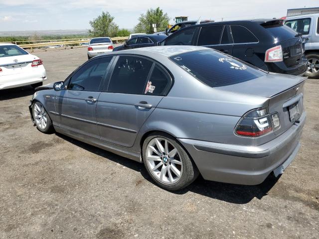 WBAEV53434KM34682 - 2004 BMW 330 I GRAY photo 2