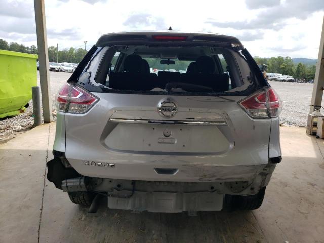 JN8AT2MT5GW007114 - 2016 NISSAN ROGUE S SILVER photo 6