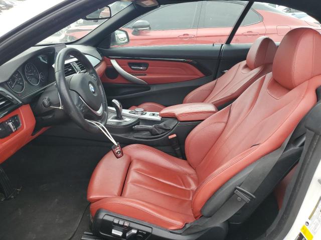 WBA3V7C50G5A28389 - 2016 BMW 428 I SULEV WHITE photo 7