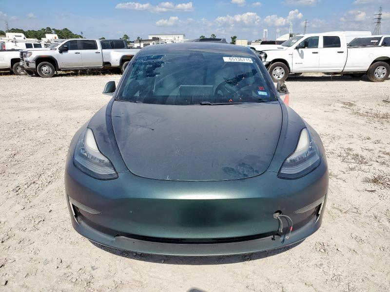 5YJ3E1EB3JF112082 - 2018 TESLA MODEL 3 BLUE photo 5