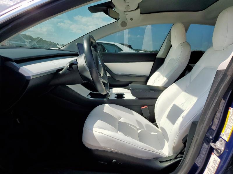 5YJ3E1EB3JF112082 - 2018 TESLA MODEL 3 BLUE photo 7