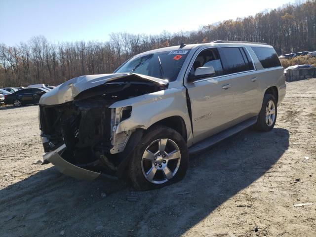 1GNSKJKC0FR263651 - 2015 CHEVROLET SUBURBAN K1500 LT TAN photo 1