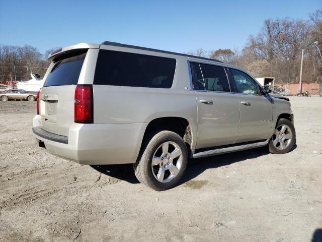 1GNSKJKC0FR263651 - 2015 CHEVROLET SUBURBAN K1500 LT TAN photo 3