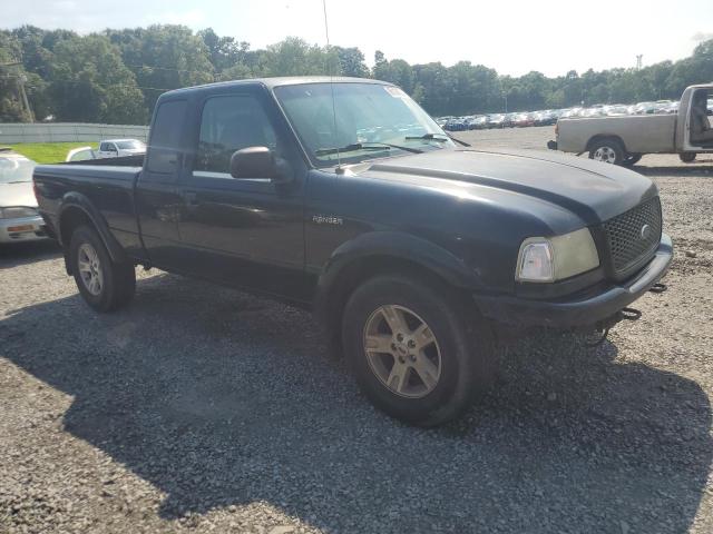 1FTZR45E62TA05102 - 2002 FORD RANGER SUPER CAB BLACK photo 4