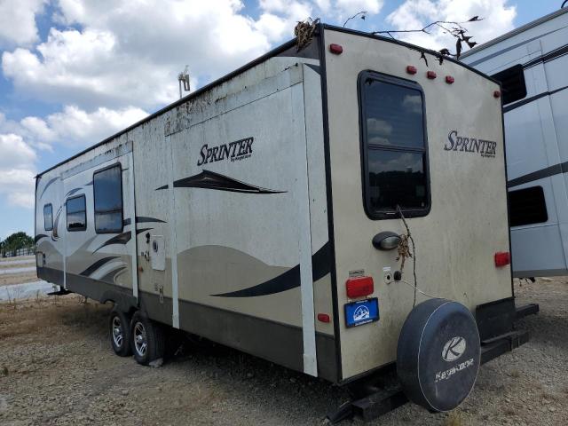 4YDT31620D1532400 - 2013 KEYSTONE SPRINTER BEIGE photo 4