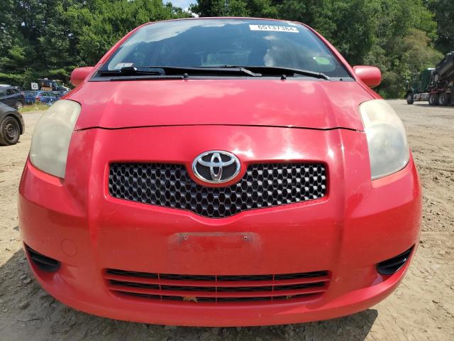 JTDJT923285151783 - 2008 TOYOTA YARIS RED photo 5