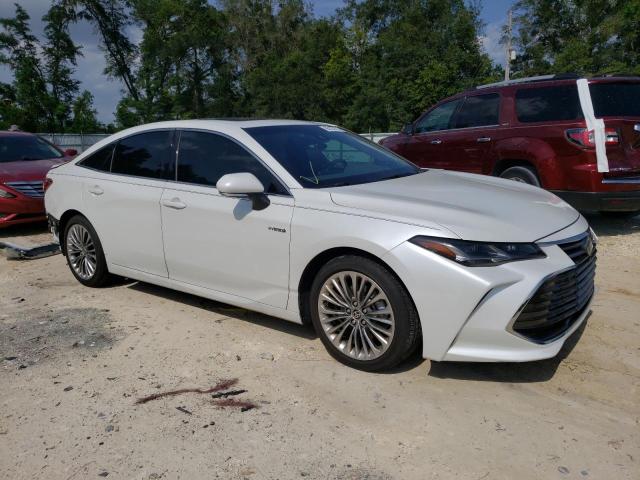 4T1DA1AB3MU005563 - 2021 TOYOTA AVALON LIMITED WHITE photo 4