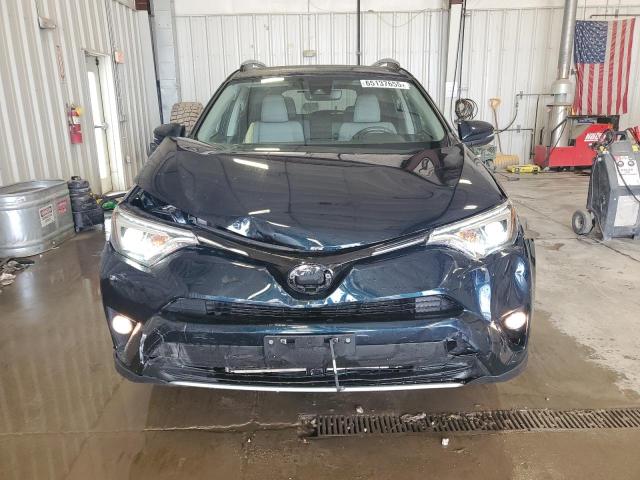 JTMDFREV5JD258176 - 2018 TOYOTA RAV4 LIMITED Mavi foto 5