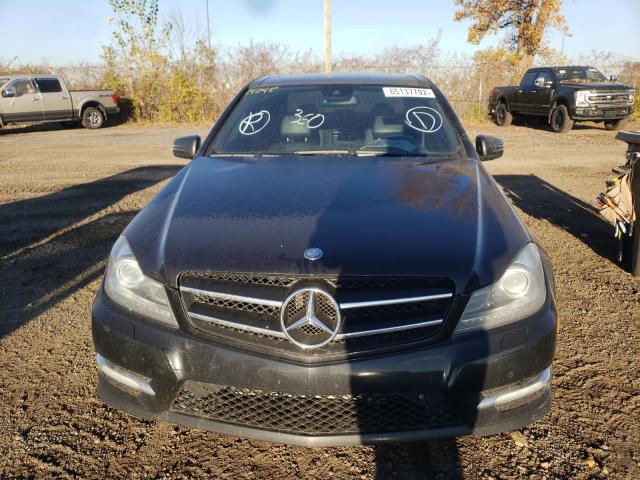 WDDGF8JB3DA779475 - 2013 MERCEDES-BENZ C 350 4MATIC BLACK photo 9