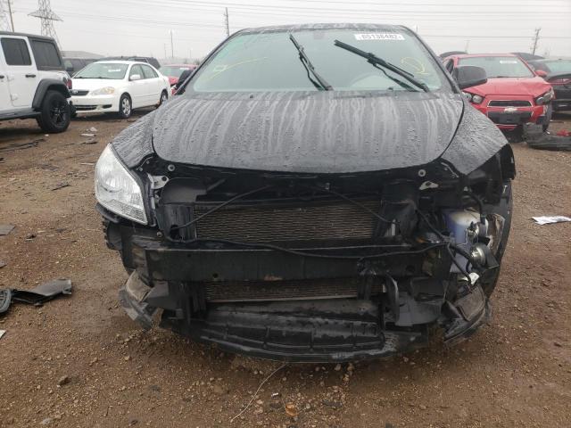 1G1ZH57B59F175822 - 2009 CHEVROLET MALIBU 1LT BLACK photo 9