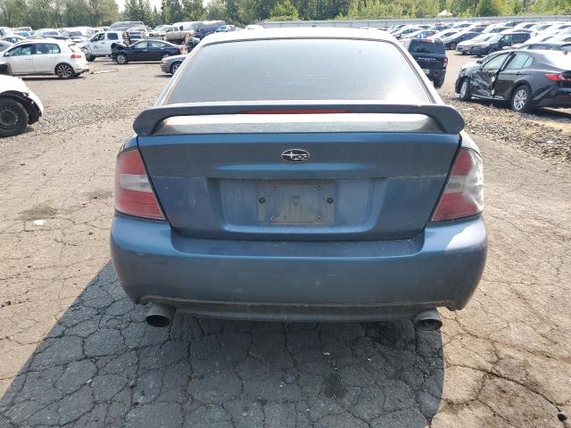 4S3BL676854226607 - 2005 SUBARU LEGACY GT LIMITED BLUE photo 6