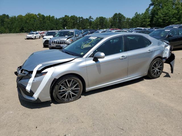 4T1S11AKXPU804574 - 2023 TOYOTA CAMRY SE NIGHT SHADE SILVER photo 1