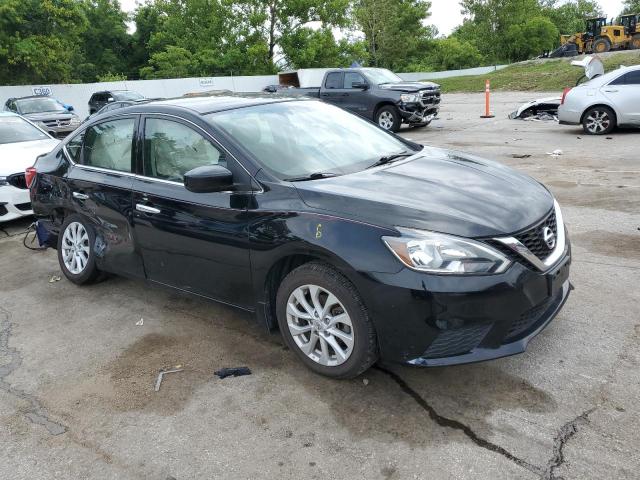3N1AB7AP7KY366357 - 2019 NISSAN SENTRA S Սև լուսանկար 4