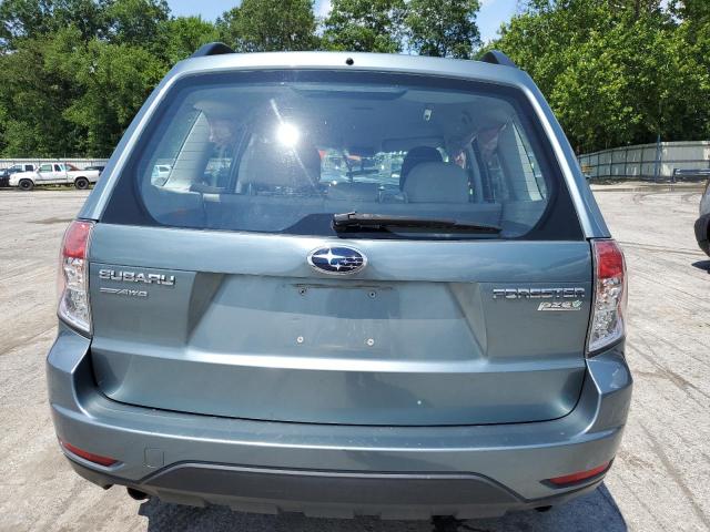 JF2SH6BC1AH913883 - 2010 SUBARU FORESTER XS Көк фото 6