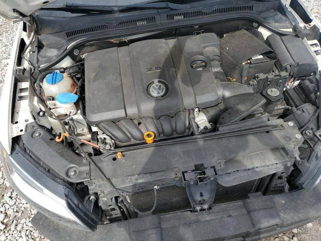3VWDX7AJ7BM371621 - 2011 VOLKSWAGEN JETTA SE WHITE photo 11