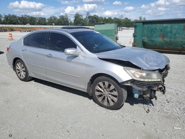 1HGCR3F83EA015063 - 2014 HONDA ACCORD EXL SILVER photo 4