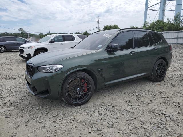 5YM13EC05N9K07854 - 2022 BMW X3 M GREEN photo 1