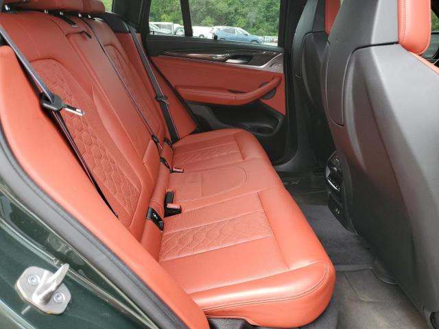 5YM13EC05N9K07854 - 2022 BMW X3 M GREEN photo 11