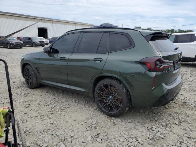 5YM13EC05N9K07854 - 2022 BMW X3 M GREEN photo 2