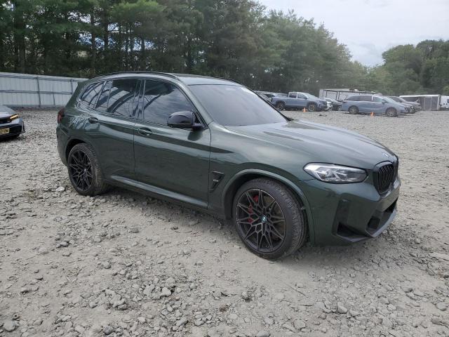 5YM13EC05N9K07854 - 2022 BMW X3 M GREEN photo 4