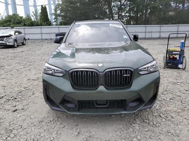 5YM13EC05N9K07854 - 2022 BMW X3 M GREEN photo 5