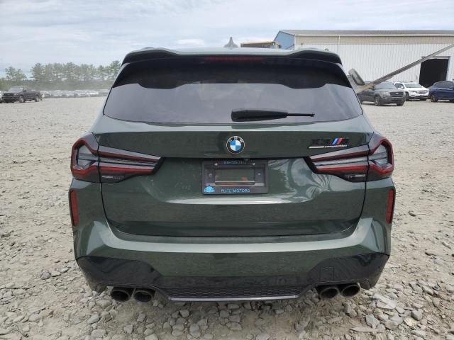 5YM13EC05N9K07854 - 2022 BMW X3 M GREEN photo 6
