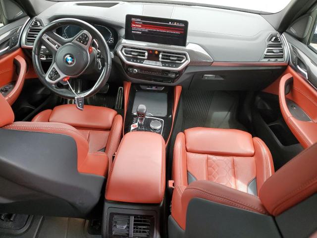 5YM13EC05N9K07854 - 2022 BMW X3 M GREEN photo 8