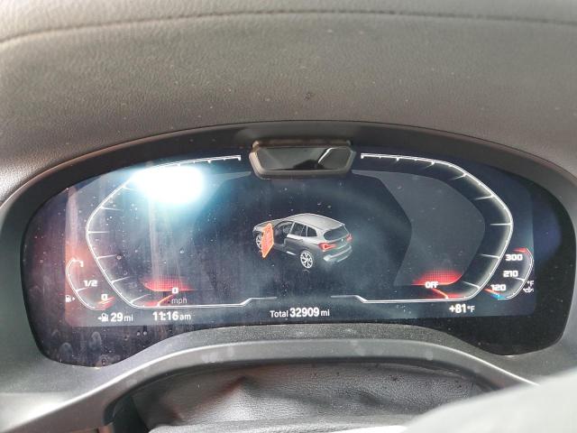 5YM13EC05N9K07854 - 2022 BMW X3 M GREEN photo 9