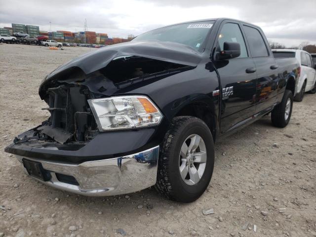 1C6RR7TT3MS521680 - 2021 RAM 1500 CLASS SLT BLACK photo 2