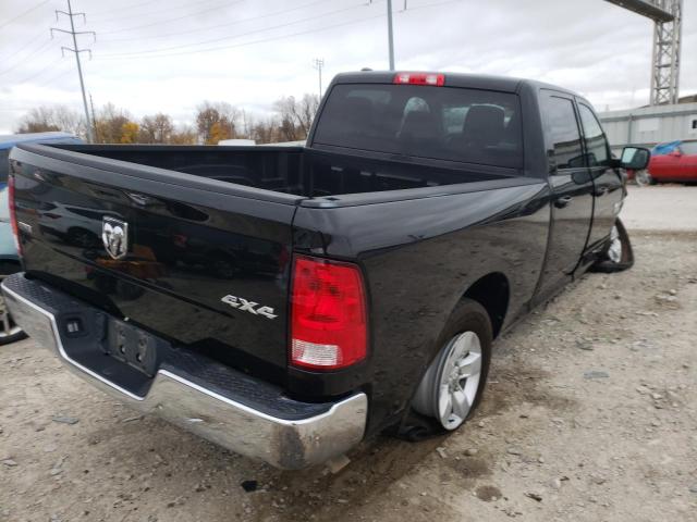 1C6RR7TT3MS521680 - 2021 RAM 1500 CLASS SLT შავი ფოტო 4