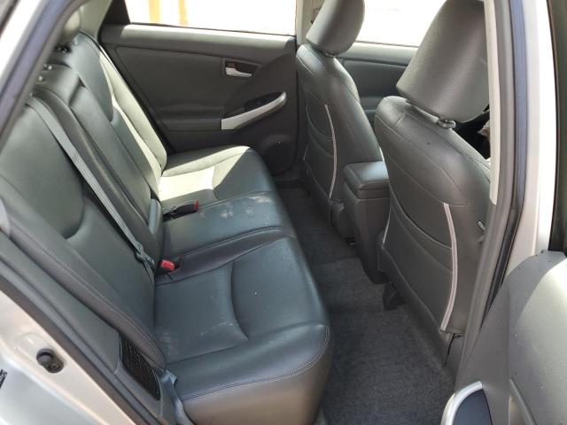 JTDKN3DU9A0054178 - 2010 TOYOTA PRIUS ვერცხლისფერი ფოტო 10