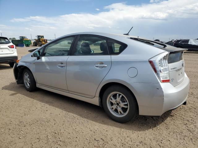 JTDKN3DU9A0054178 - 2010 TOYOTA PRIUS ვერცხლისფერი ფოტო 2