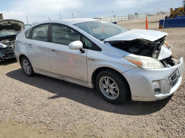 JTDKN3DU9A0054178 - 2010 TOYOTA PRIUS ვერცხლისფერი ფოტო 4