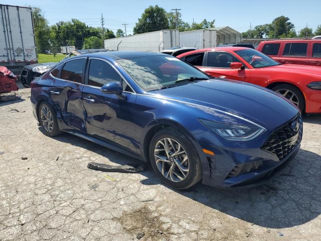 5NPEF4JA6LH046085 - 2020 HYUNDAI SONATA SEL BLUE photo 4