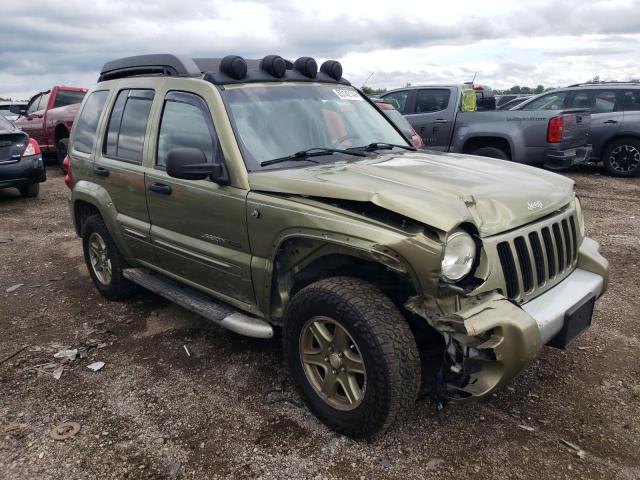 1J4GL38K03W519655 - 2003 JEEP LIBERTY RENEGADE 绿色 照片 4
