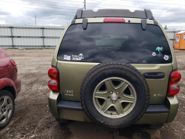 1J4GL38K03W519655 - 2003 JEEP LIBERTY RENEGADE 绿色 照片 6