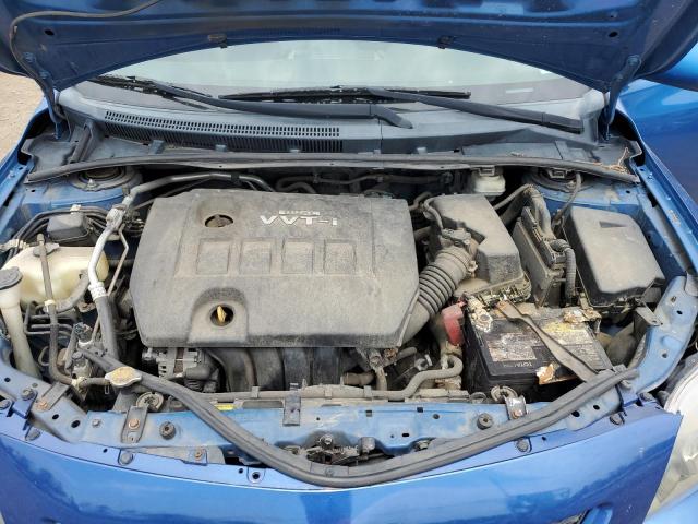 2T1BU4EE5AC270082 - 2010 TOYOTA COROLLA BASE ლურჯი ფოტო 11
