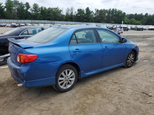 2T1BU4EE5AC270082 - 2010 TOYOTA COROLLA BASE ლურჯი ფოტო 3