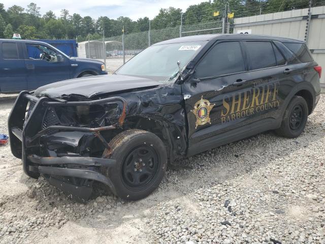 1FM5K8AB2MGC35975 - 2021 FORD EXPLORER POLICE INTERCEPTOR 黑色 照片 1