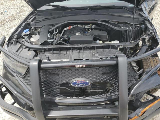 1FM5K8AB2MGC35975 - 2021 FORD EXPLORER POLICE INTERCEPTOR 黑色 照片 12