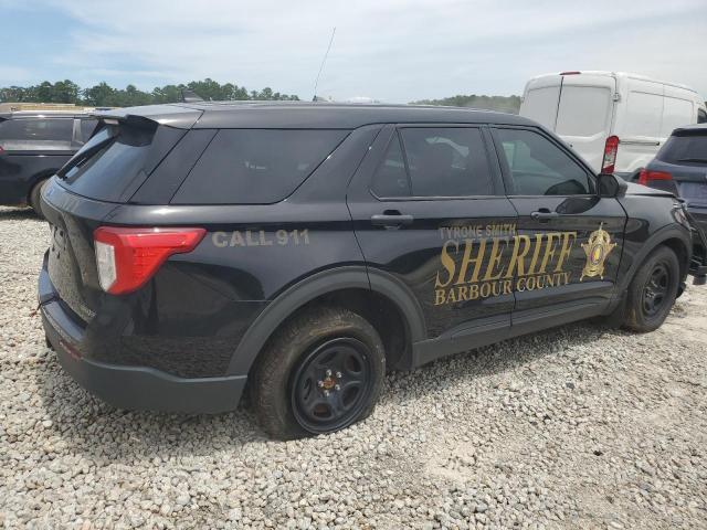 1FM5K8AB2MGC35975 - 2021 FORD EXPLORER POLICE INTERCEPTOR 黑色 照片 3