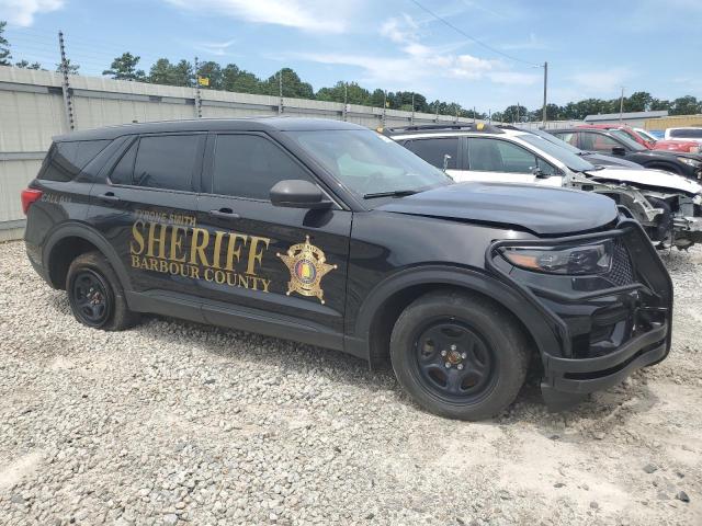 1FM5K8AB2MGC35975 - 2021 FORD EXPLORER POLICE INTERCEPTOR 黑色 照片 4