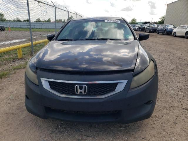 1HGCS12808A001737 - 2008 HONDA ACCORD EXL BLACK photo 5