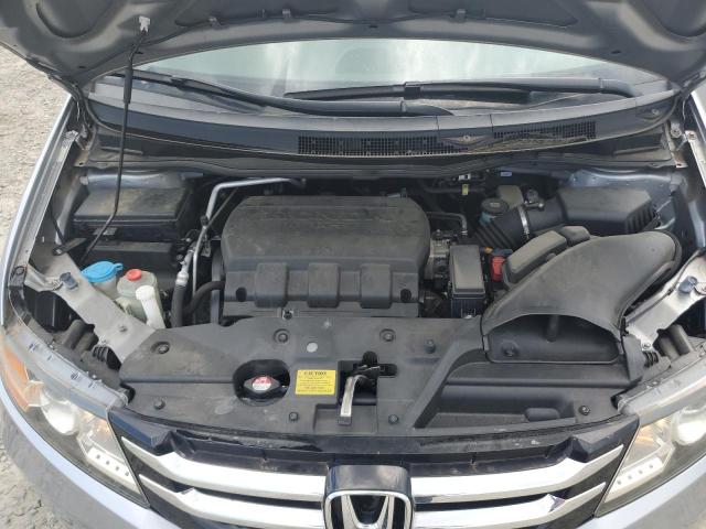 5FNRL5H60HB017656 - 2017 HONDA ODYSSEY EXL SILVER photo 12