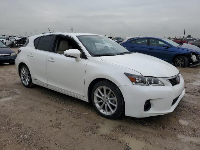 JTHKD5BH2C2094922 - 2012 LEXUS CT 200 WHITE photo 4