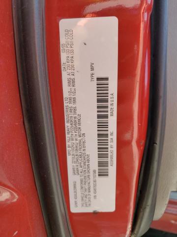 4S4BT62C857107589 - 2005 SUBARU BAJA SPORT RED photo 12